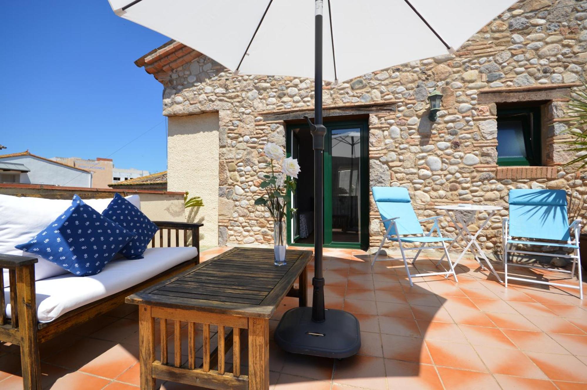 Hotel Can Ceret Sant Pere Pescador Rom bilde